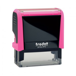 Texas Neon Pink Notary Stamp